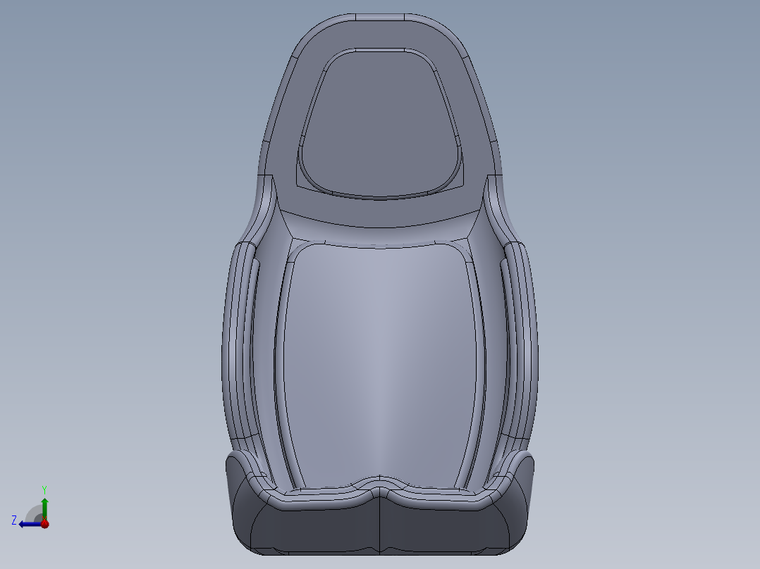 汽车座椅 (31)右视图