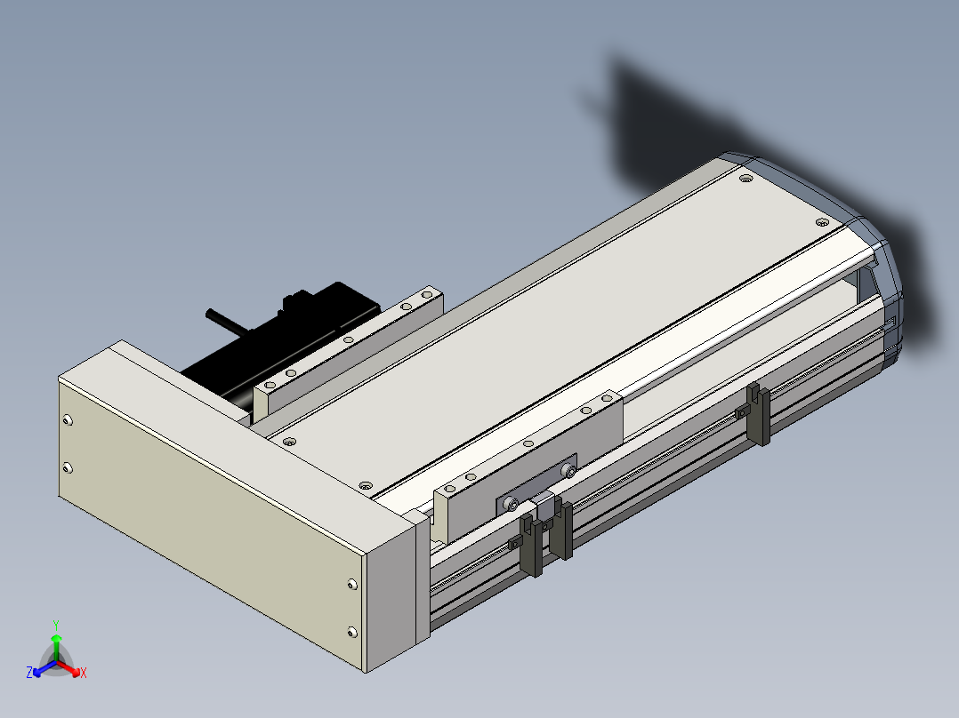 Toyo东佑达直线模组-ETH17-200-BR-M40B主视图