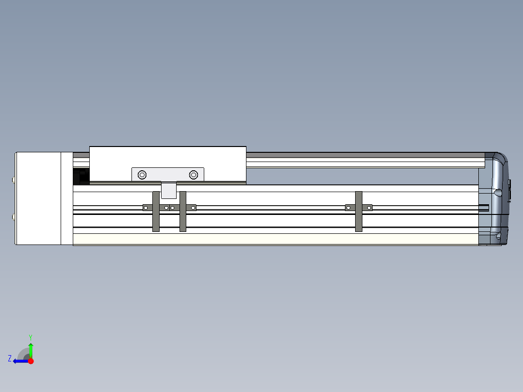 Toyo东佑达直线模组-ETH17-200-BR-M40B右视图