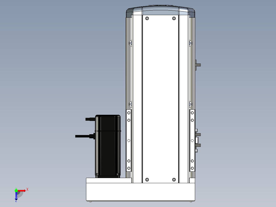 Toyo东佑达直线模组-ETH17-200-BR-M40B俯视图