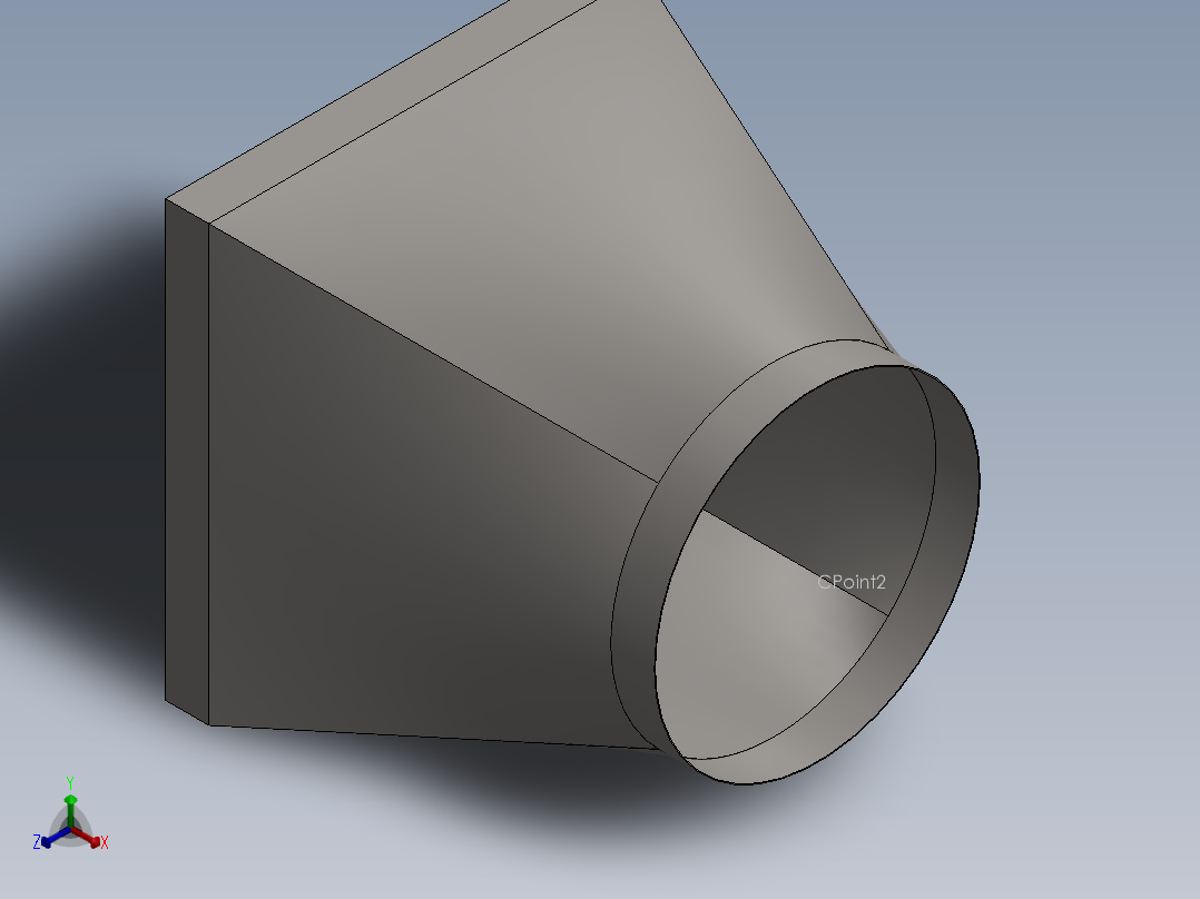 hvac square-round主视图