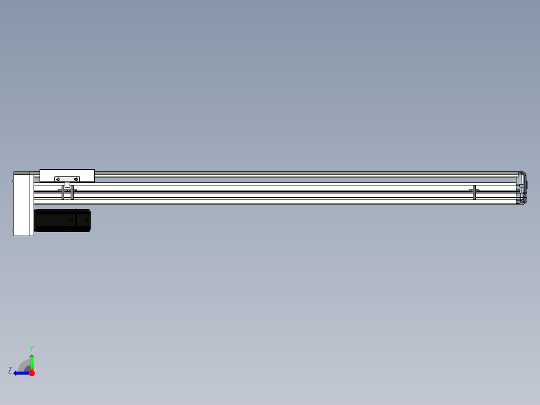 Toyo东佑达直线模组-ETH17-1150-BM-M40B右视图