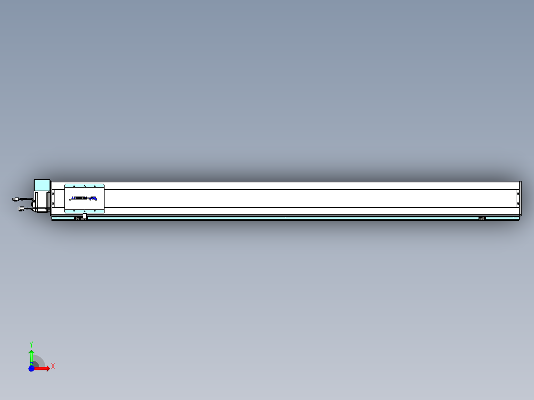 威洛博VBC同步带传动一无尘环境VBC14-L45-S1600-BRU-ZP40-C3前视图