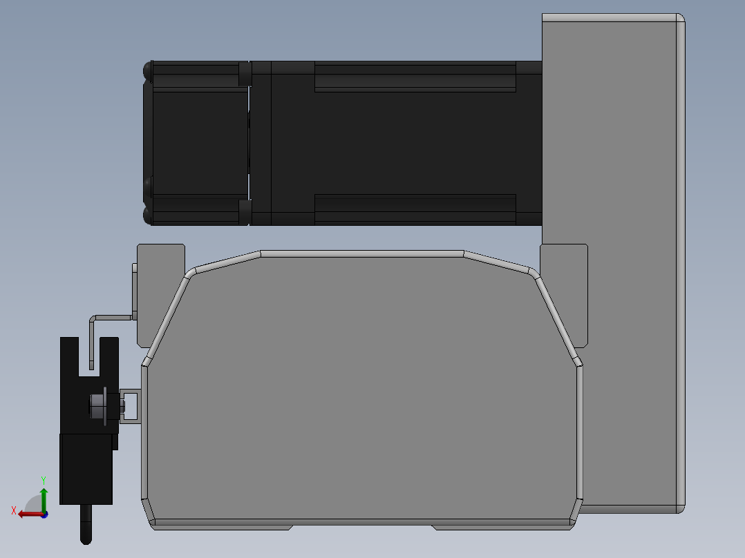 精密模组MT100-L78-1600-LU-M10-C4后视图