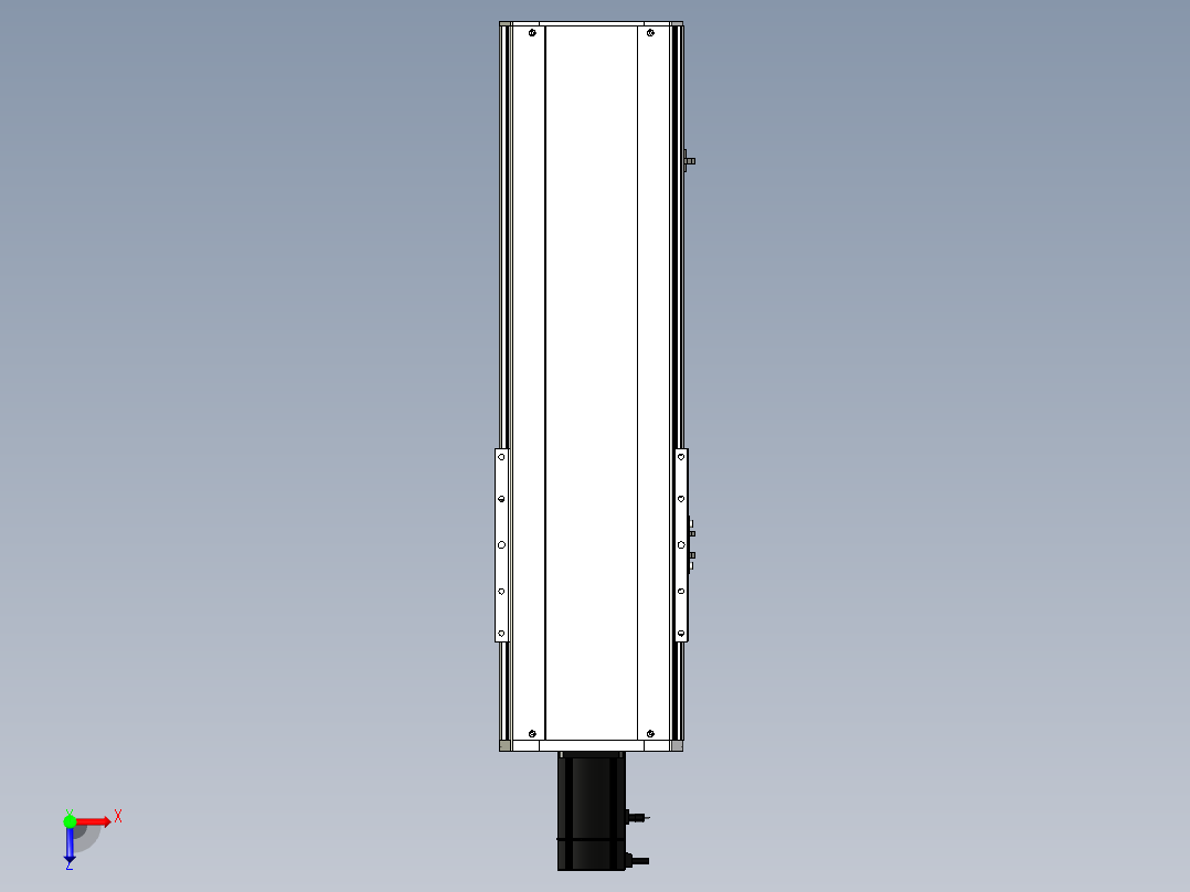 Toyo东佑达直线模组-ETH22-450-BC-750W俯视图