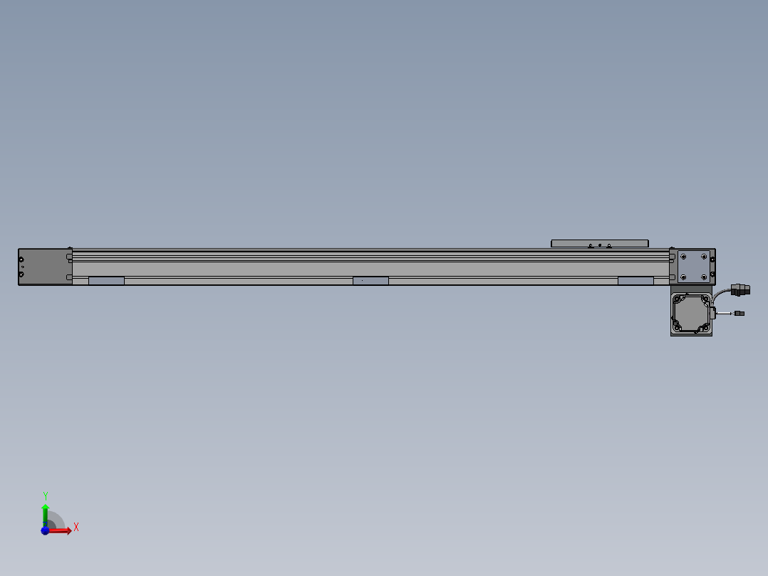 欧规同步带GTB85-RD-750W前视图