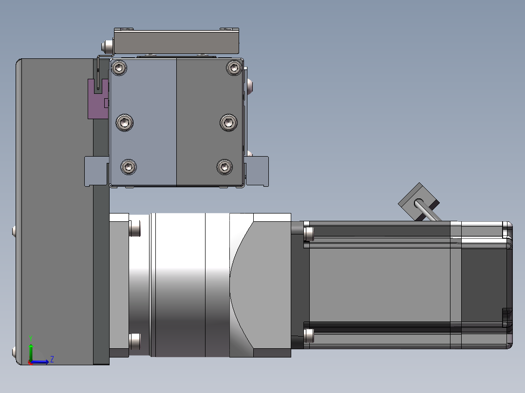 欧规同步带GTB85-RD-750W左视图