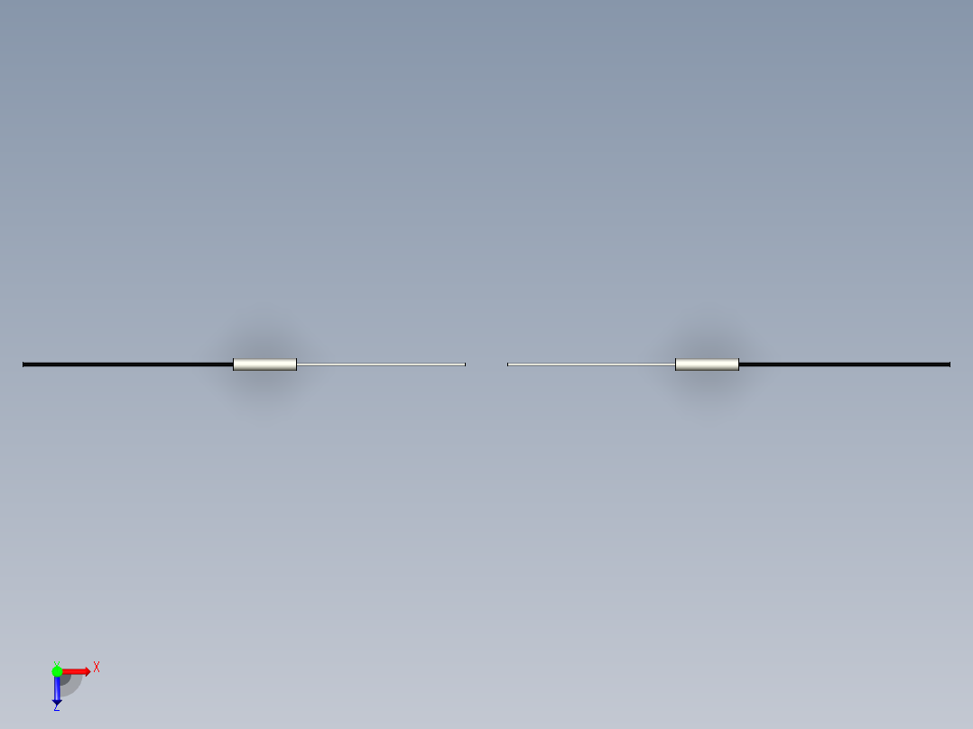 光纤元件对射型FT-D311Q-M俯视图