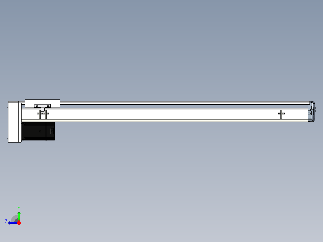 Toyo东佑达直线模组-ETH17-1050-BM-M75右视图
