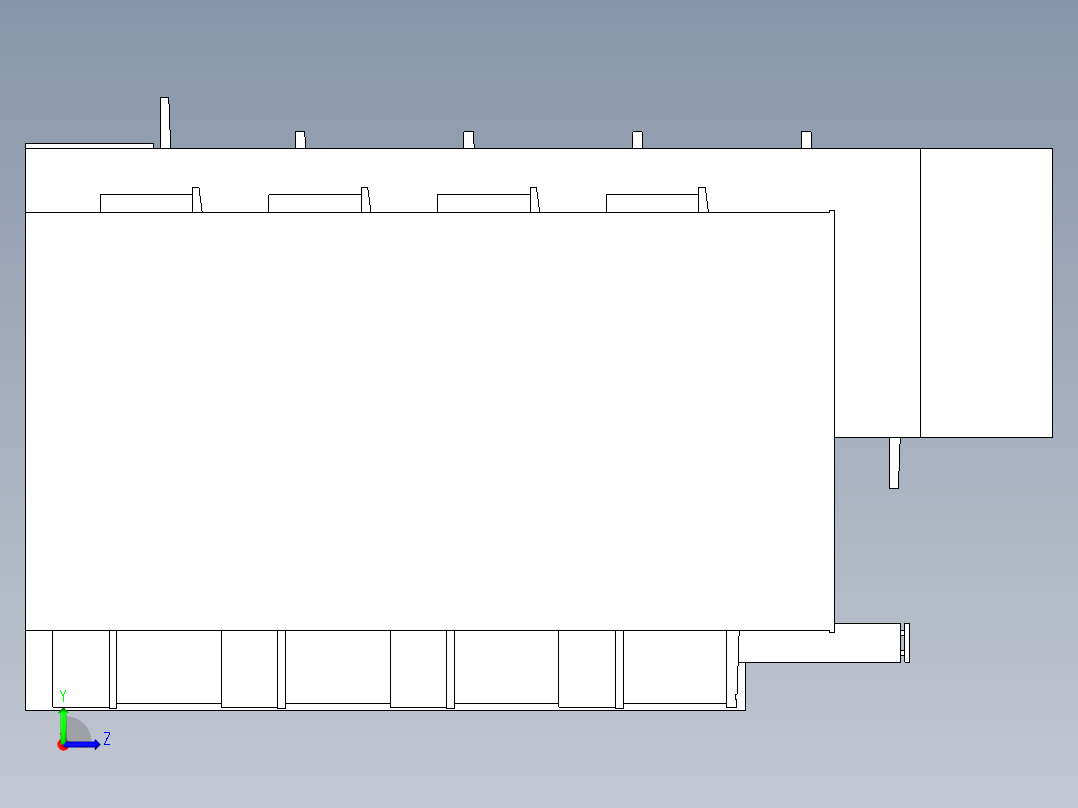 日本公共住房 1比80左视图