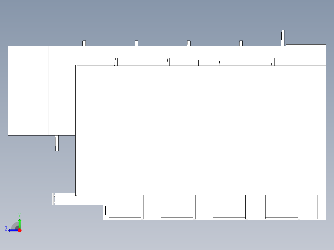 日本公共住房 1比80右视图