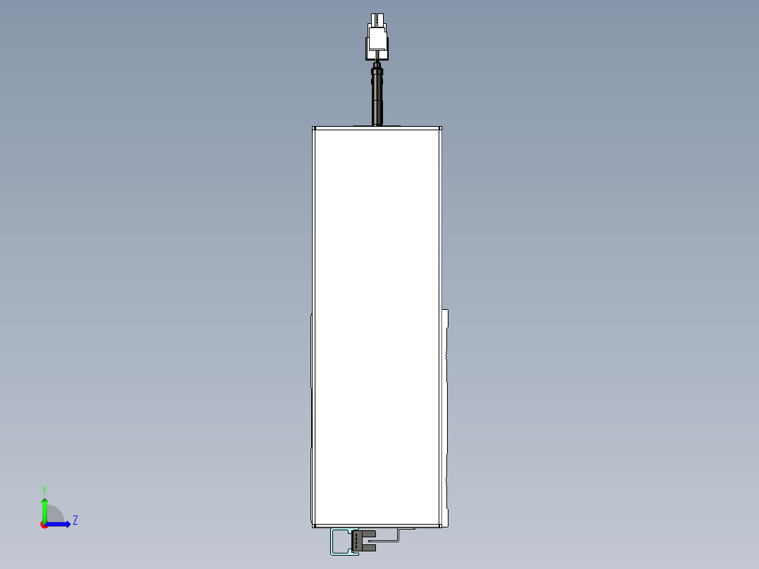 VF丝杆传动-一般环境VF14-Lxx-C-S800-BR-ZP75-C3左视图