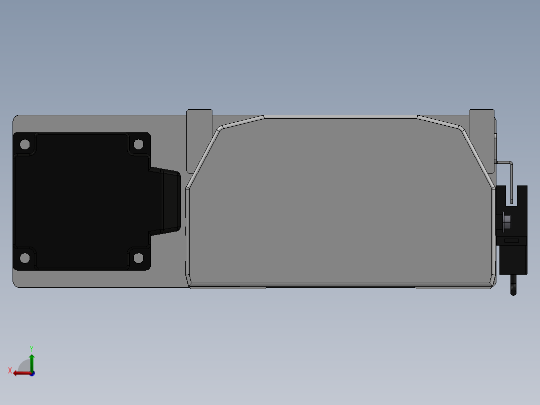 精密模组MY140-T10-750L-BL-P40B-C4-C后视图