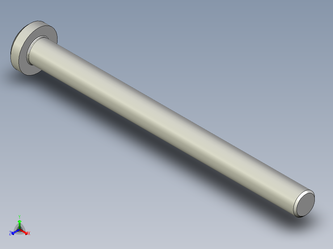 螺钉-Hexalobular_socket_screw-M16-200-100-8-29-13.9-C2.stp正等轴测图