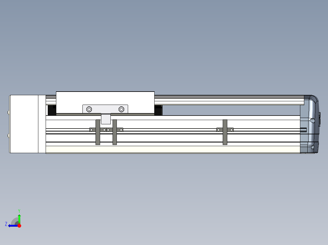Toyo东佑达直线模组-ETH17-200-BR-M75B右视图