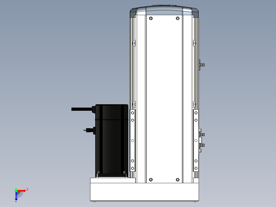 Toyo东佑达直线模组-ETH17-200-BR-M75B俯视图