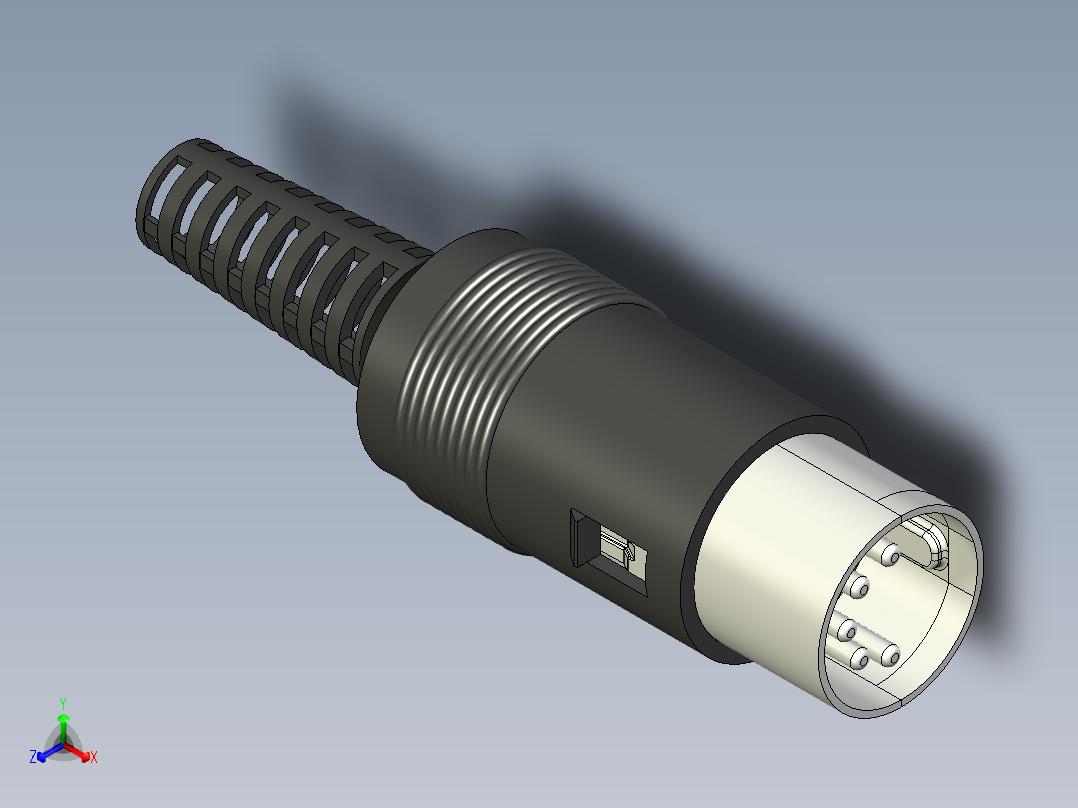 连接器5-онц-вг标准主视图