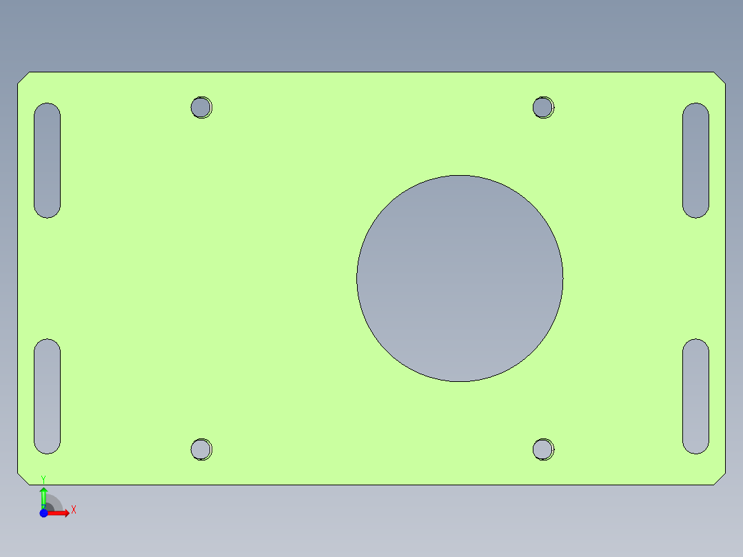 5薄膜钼尼龙冲切总组件前视图