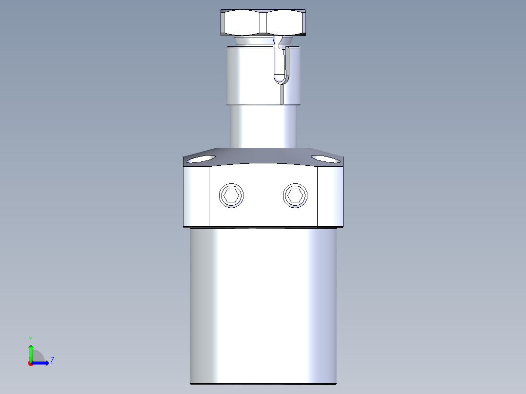 KOSMEKLHA0550-GR-Y30多系列多零件图纸模型左视图