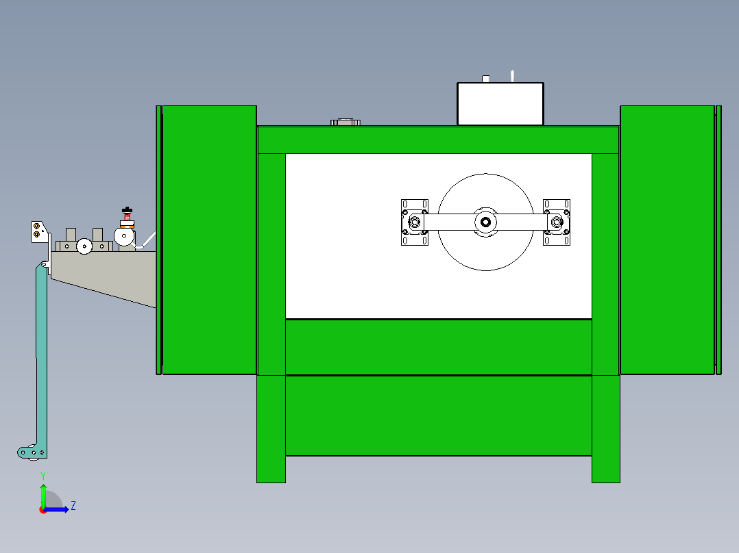 B03-复卷机左视图
