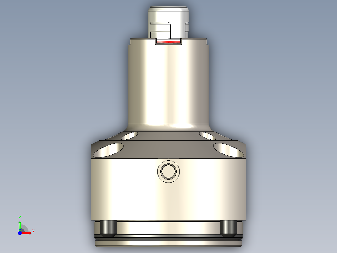 KOSMEKSFA3000-M1N-150-H65多系列多零件图纸模型多系列多零件图纸模型前视图