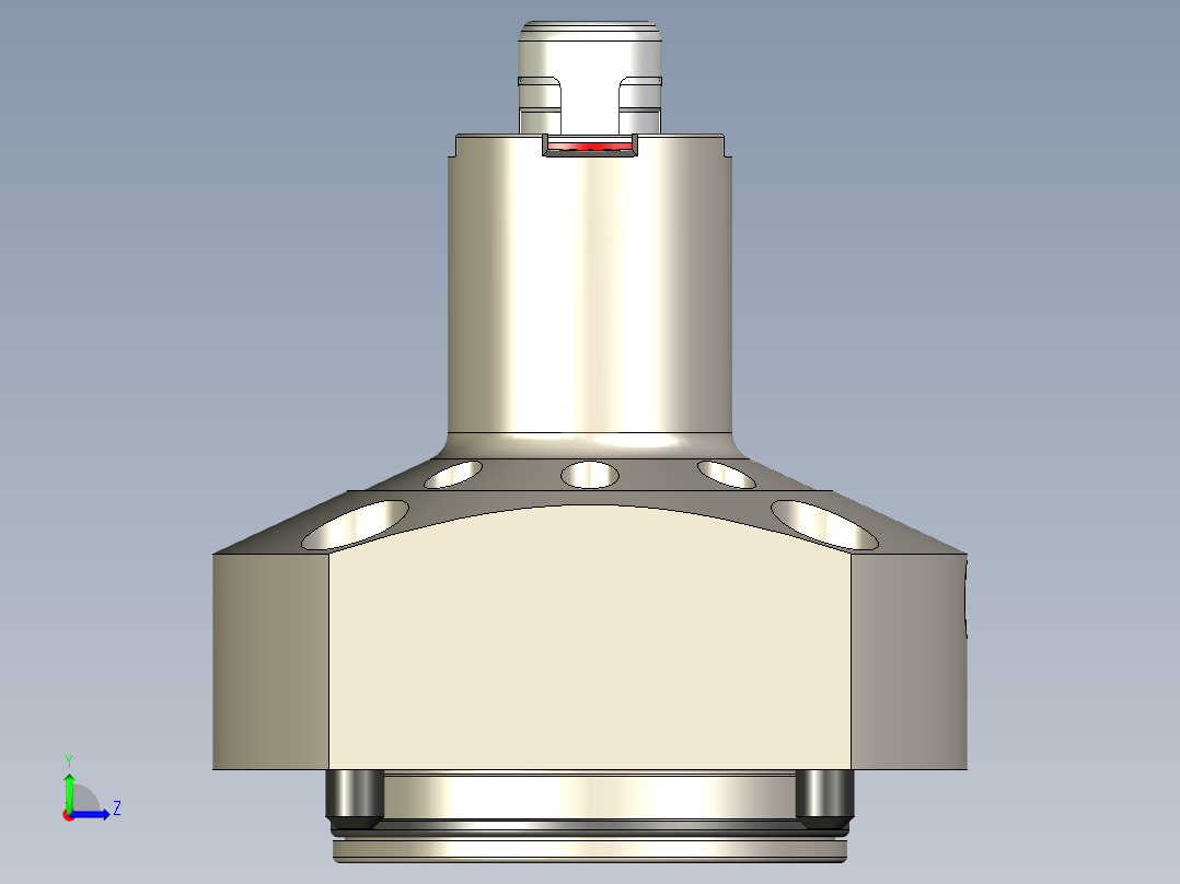 KOSMEKSFA3000-M1N-150-H65多系列多零件图纸模型多系列多零件图纸模型左视图