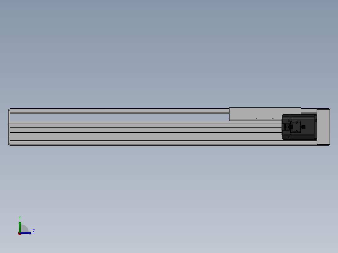 精密模组MY220-T10-650L-BR-P75B-C4-C左视图