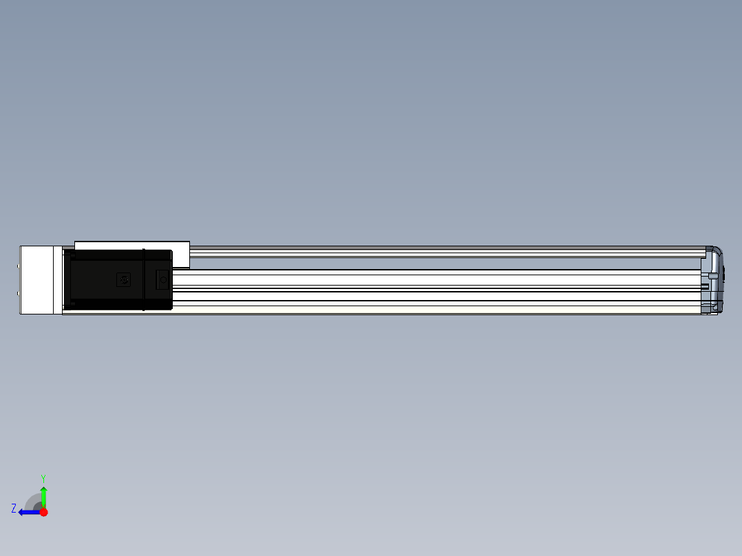 Toyo东佑达直线模组-ETH17-650-BL-M75右视图