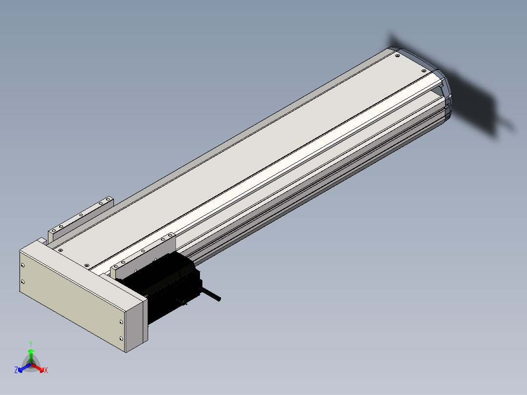 Toyo东佑达直线模组-ETH17-650-BL-M75正等轴测图