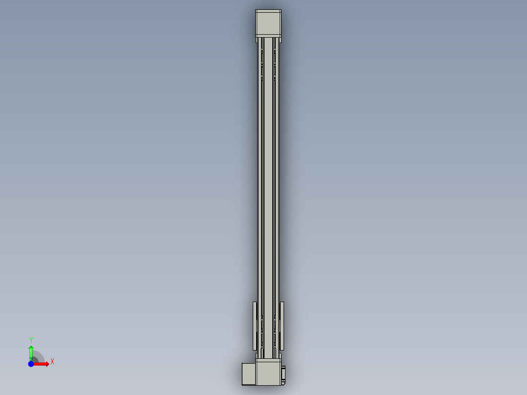 欧规系列-GB8-L96-S950-BLU-P40-MS3前视图