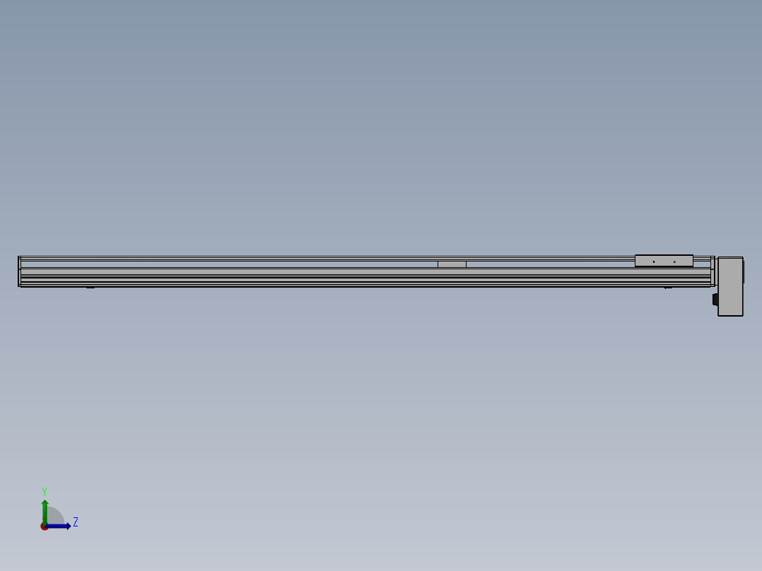 精密模组MT140-L110-1400-LD-M40-C4左视图