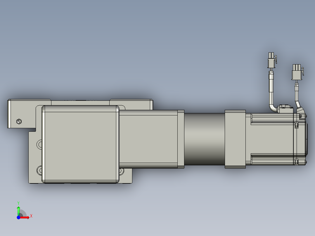 威洛博直线电机模组EB16-L208-S1050-L-ZP75-MS3-5K前视图