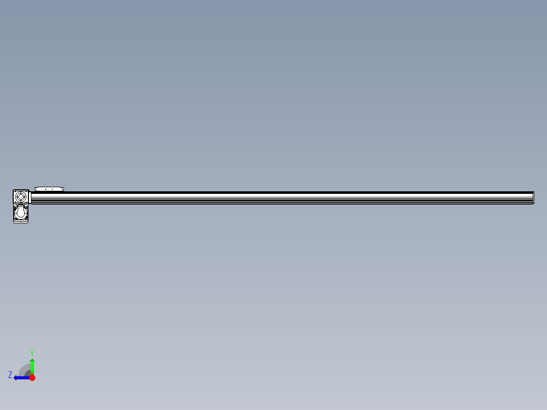 同步带全封闭直线模组TPA-HCB-105D-90-L2050-LP-C-P20-N3右视图