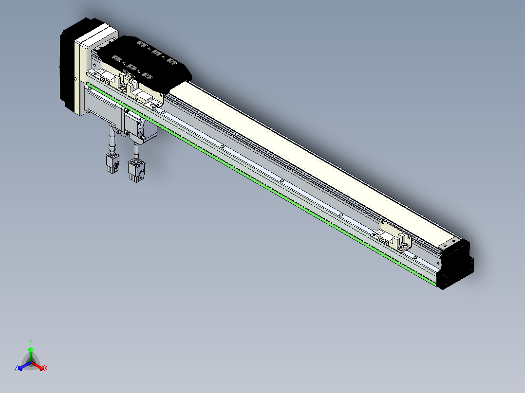 威洛博模组VGTH5-Lx-C-S450-BM-ZP10-C3正等轴测图