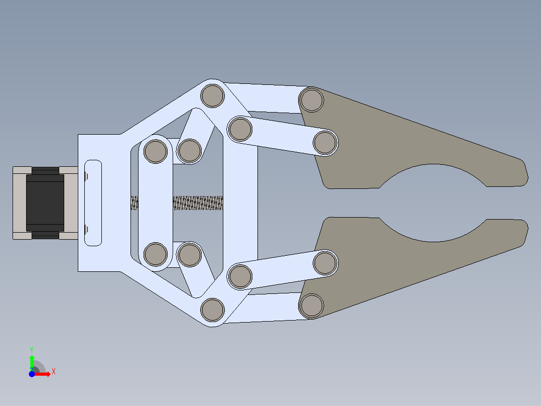 机械爪、机械手(2)前视图