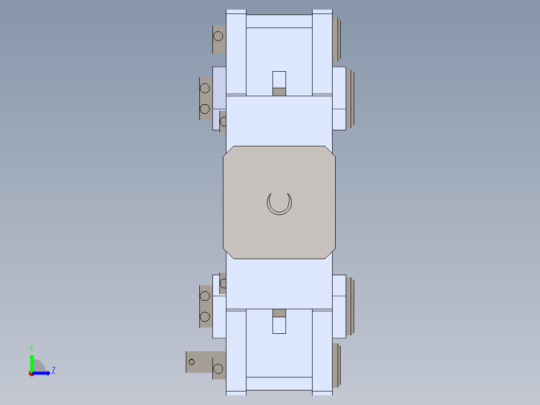机械爪、机械手(2)左视图