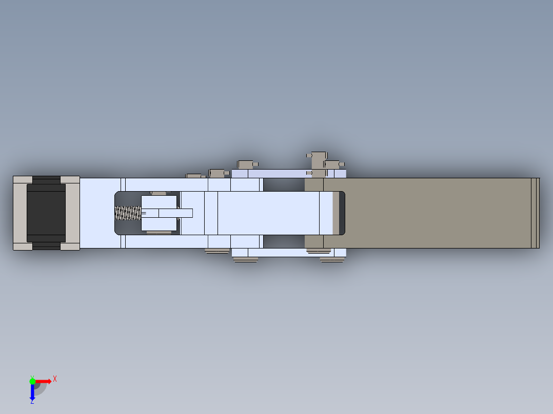 机械爪、机械手(2)俯视图