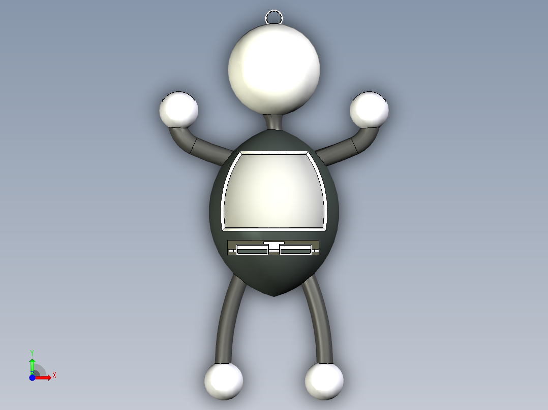 机器人usb集线器前视图