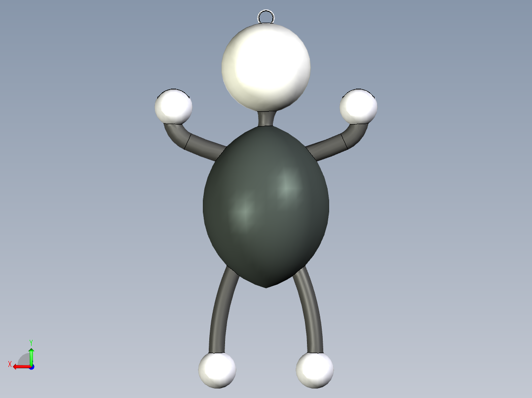 机器人usb集线器后视图