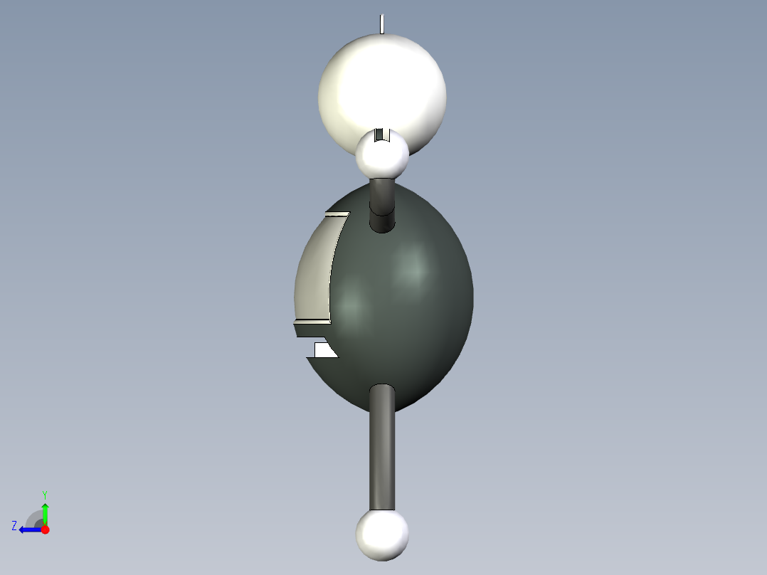 机器人usb集线器右视图