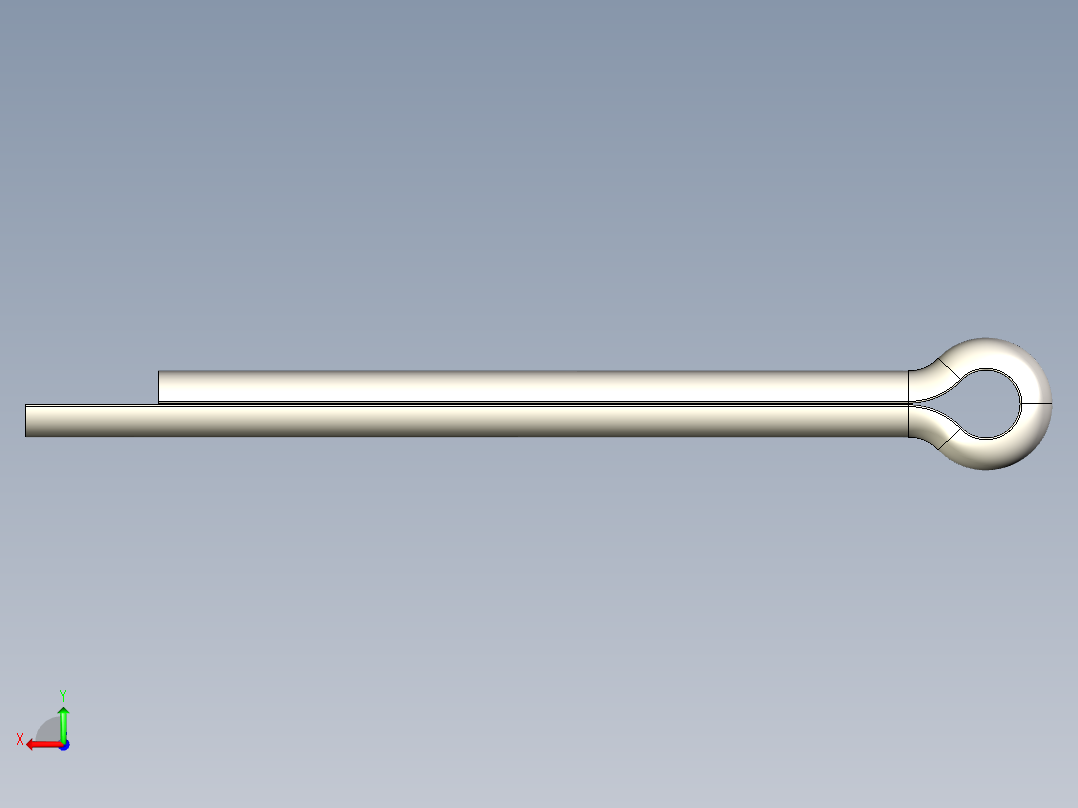 开口销0.6-20后视图