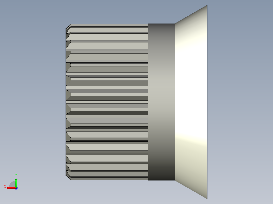 旋轉把手IZN.380 IZN.380+K ,+FGS-3D多系列多零件图纸模型后视图