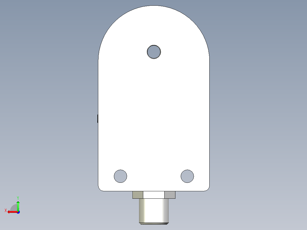 接近传感器PS03_CA_J后视图