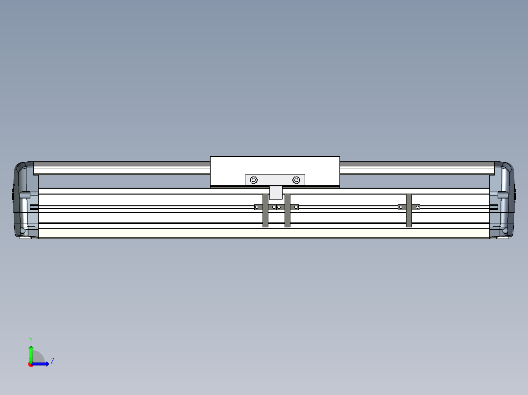 Toyo东佑达直线模组-ETH17-150-M-煞車-組合左视图