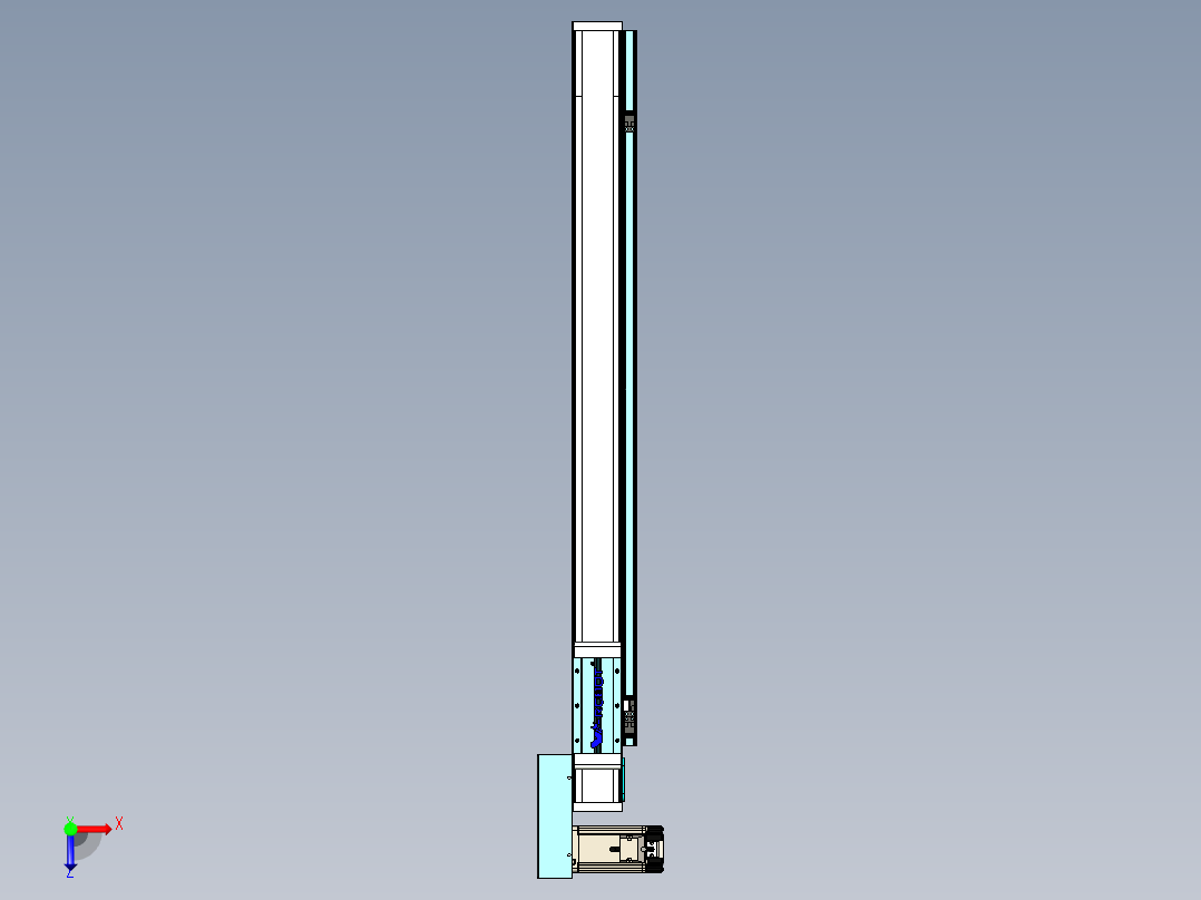 欧规系列-LB6A-L65-S750-BR-ZP40-C3俯视图