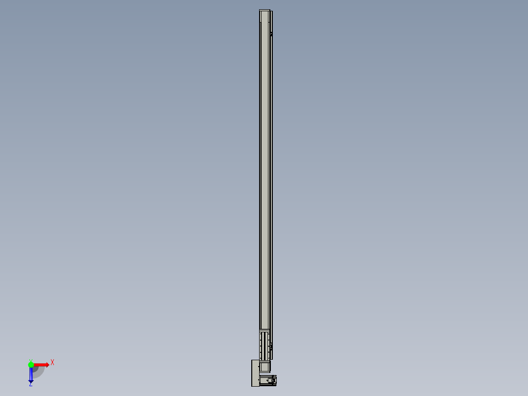 欧规系列-LB8-L75-S2300-BR-ZP75-C3俯视图