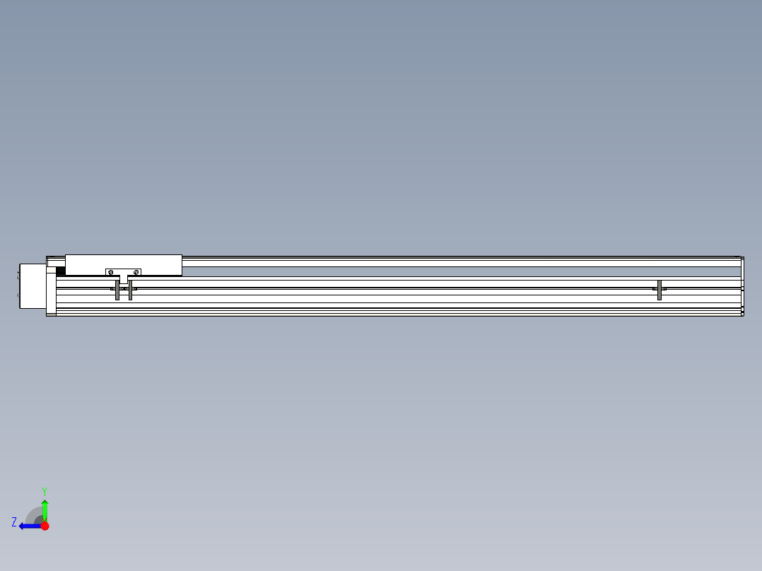 Toyo东佑达直线模组-ETH22-1050-BR-750W右视图