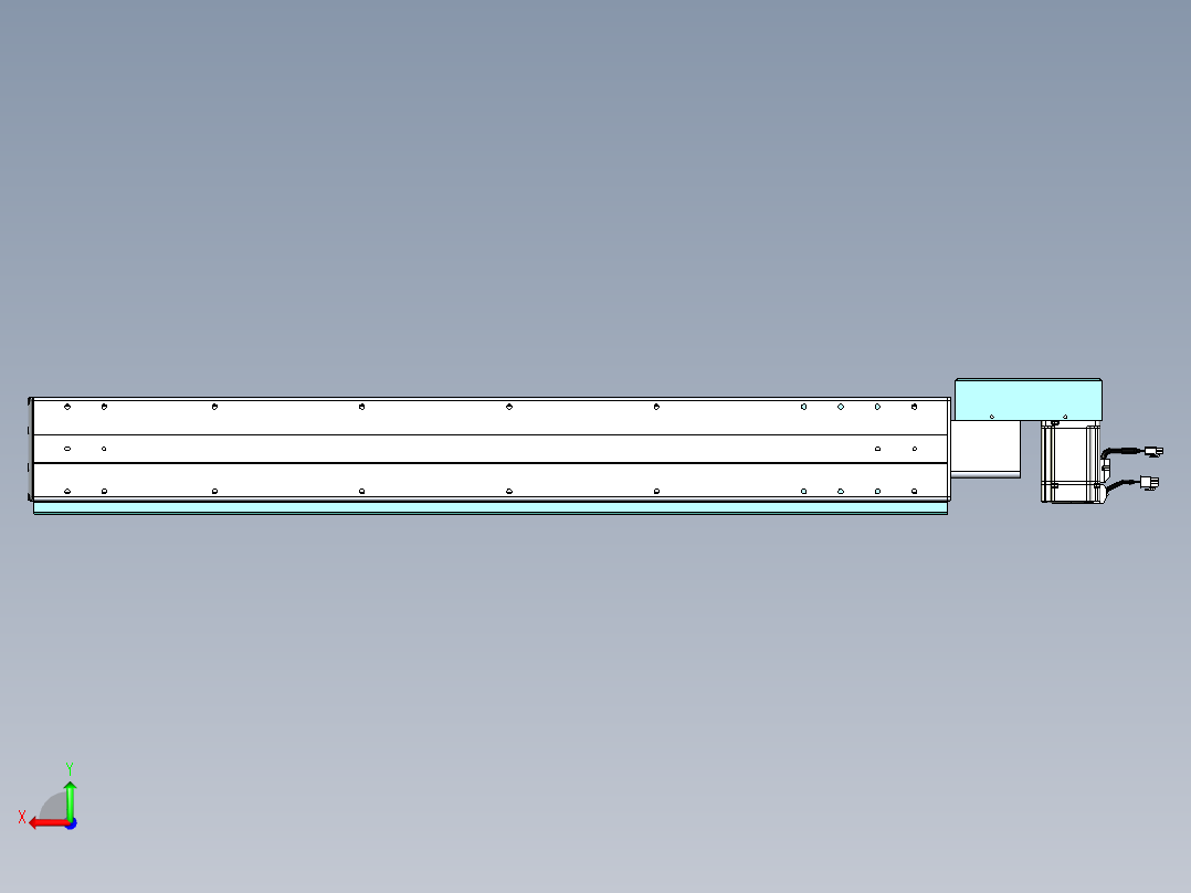 威洛博VBF同步带传动一般环境VBF14-L45-S950-BR-ZP75-C3后视图