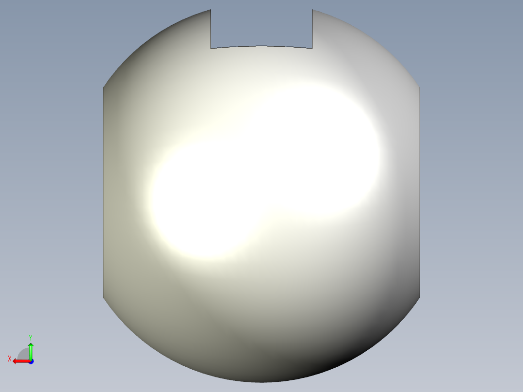 管道手动球阀-水管开关阀-手动阀门395_03_E_1_ball后视图