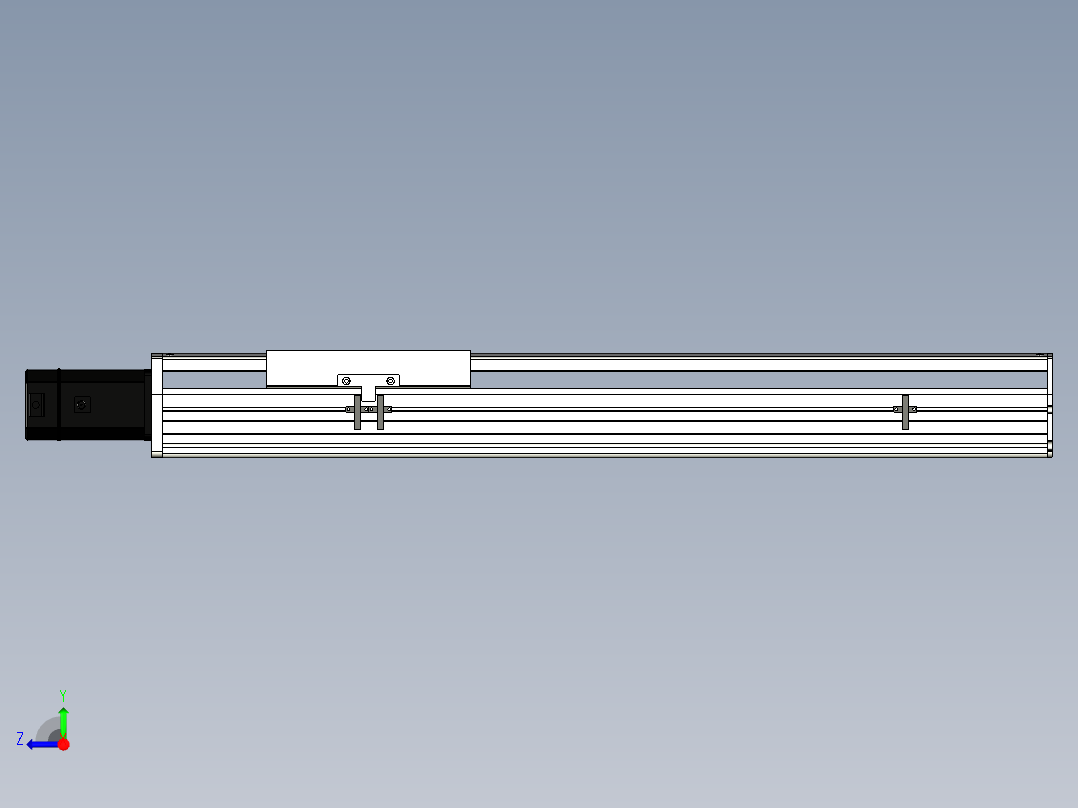 Toyo东佑达直线模组-ETH22-600-BC-750W右视图
